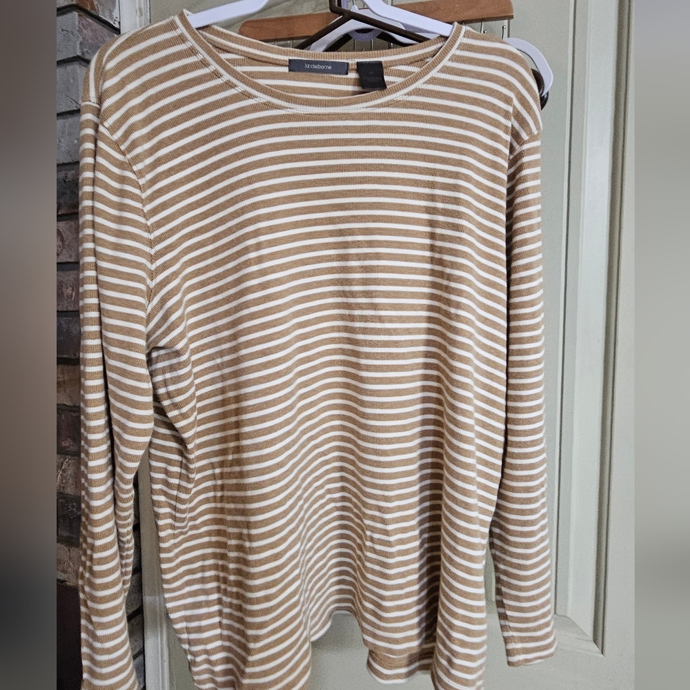 Long Sleeve Striped Shirt